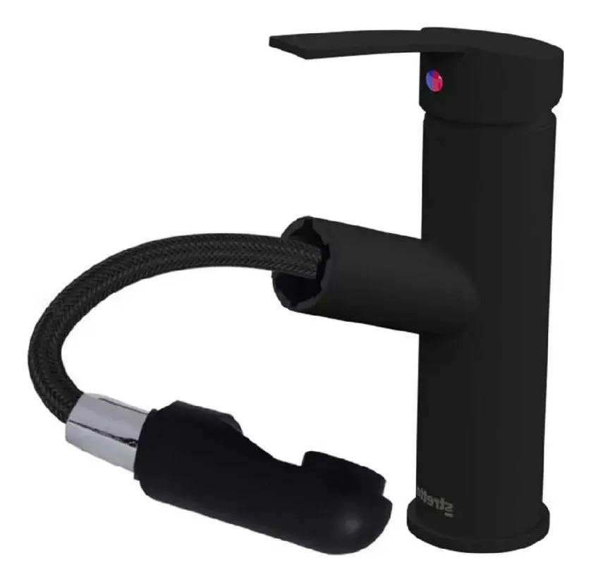 Llave Monomando Lavamanos Brescia Caño Extraible Stretto - Imagen 10