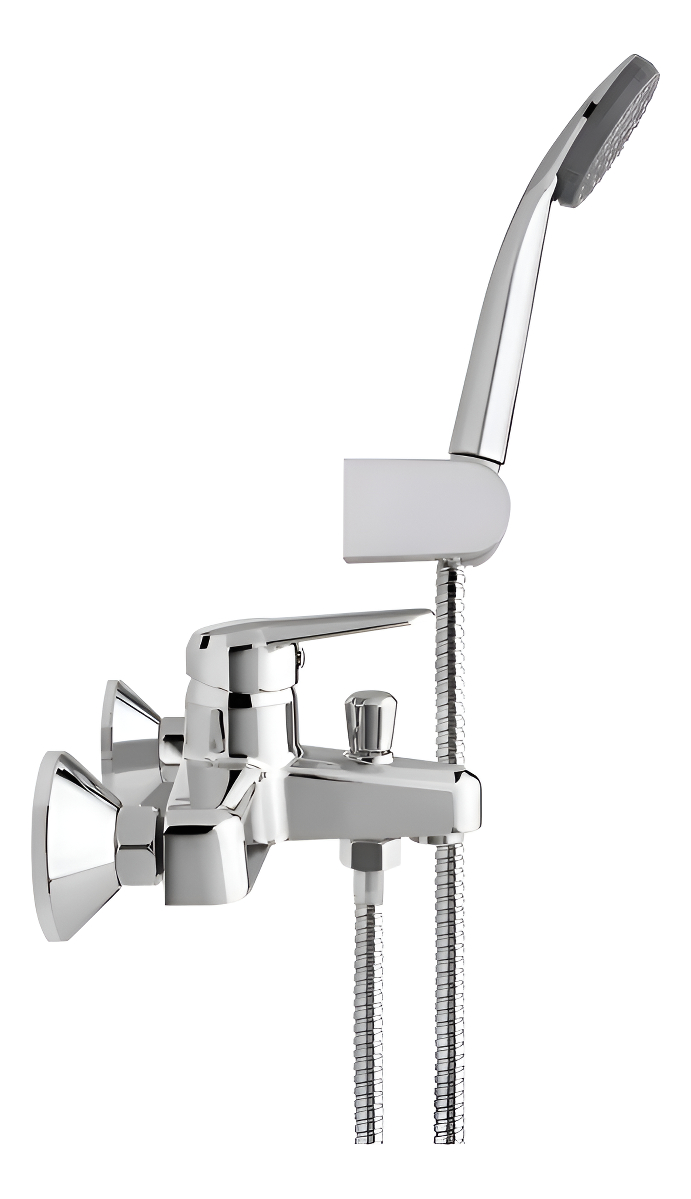 Monomando Llave Grifo Para Tina Ducha Modelo Padova Stretto - Imagen 6