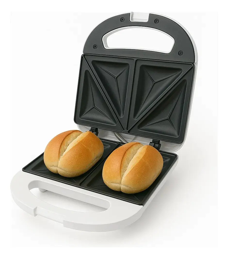 Sandwichera Dual Antiaderente Con Indicador Telefunken 800w - Imagen 6
