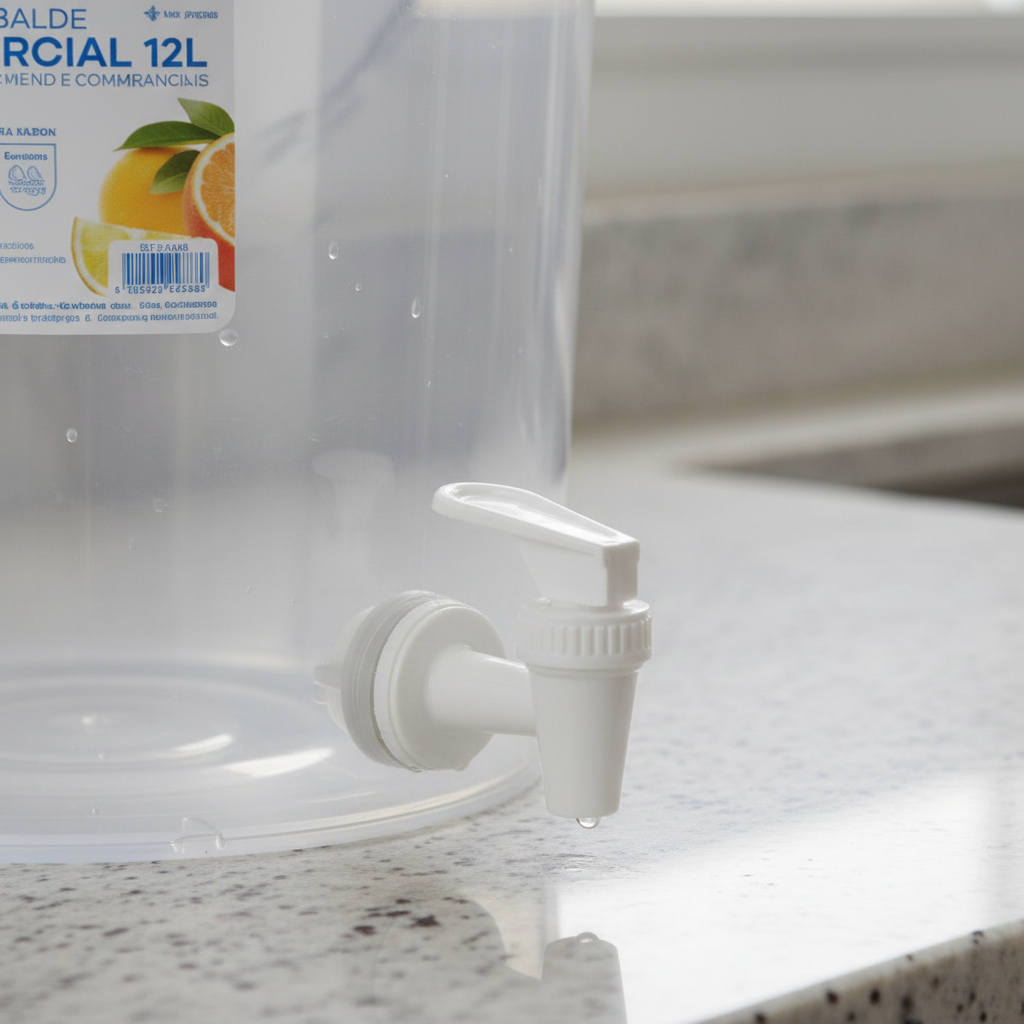 Balde Dispensador Contenedor Comercial Con Grifo Caño 12 Lts - Imagen 14