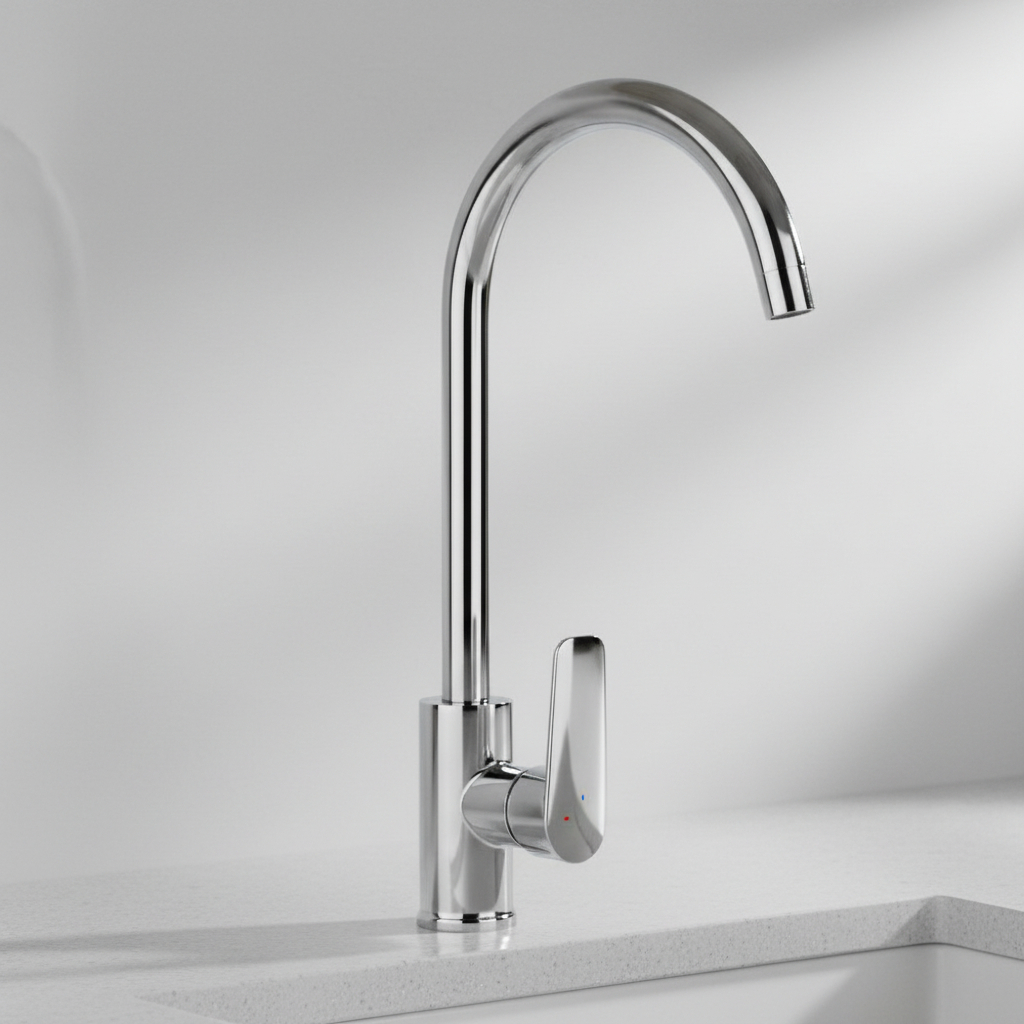 Monomando Llave Grifo Lavaplatos Vertical Nashville Pmb - Imagen 4