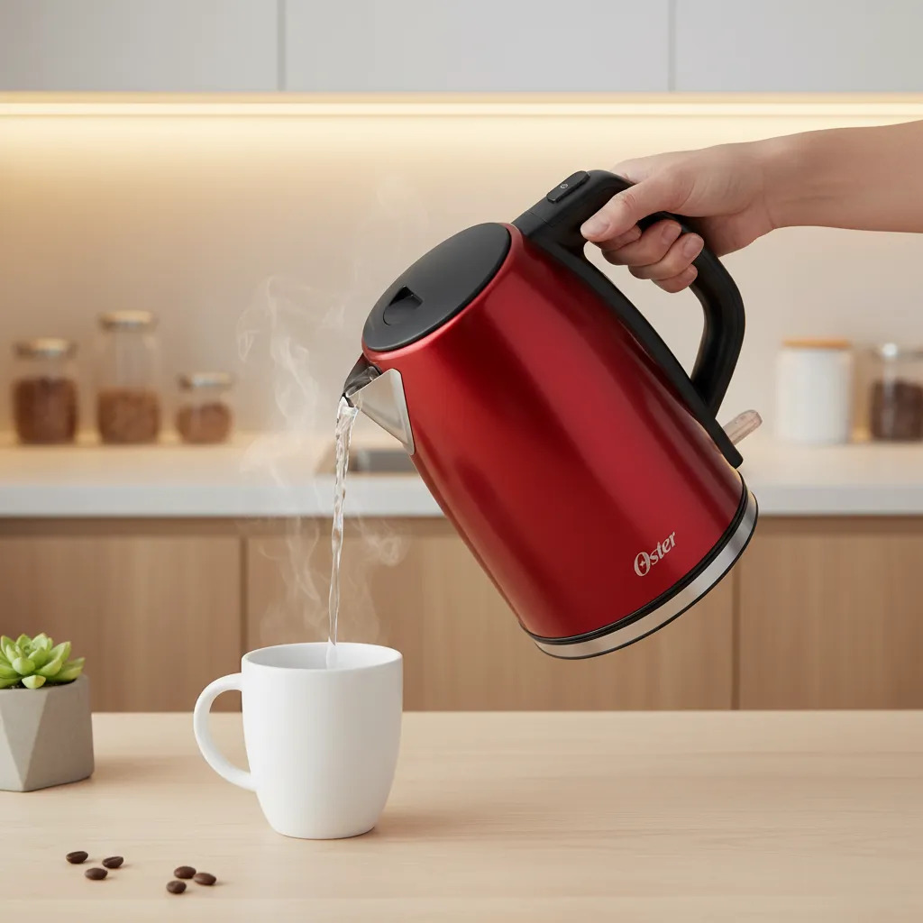 Hervidor Eléctrico Acero Inoxidable Capacidad 1.7 L Oster - Imagen 2