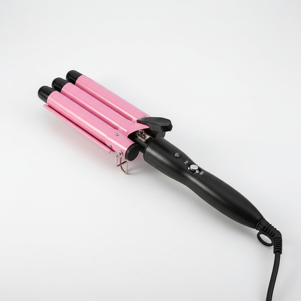 Ondulador Rizador De Pelo Profesional Triple