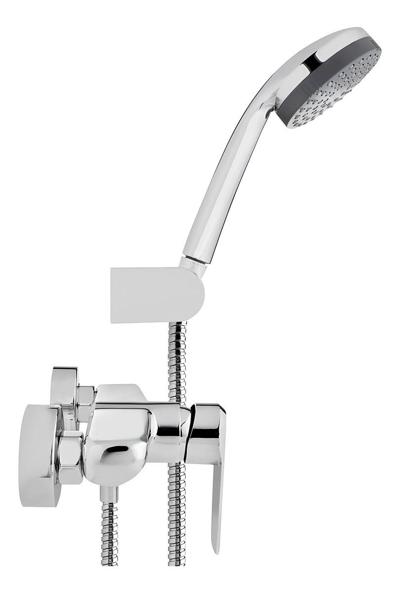 Monomando Llave Grifo Ducha Marsella Marca Stretto Cromo - Imagen 8