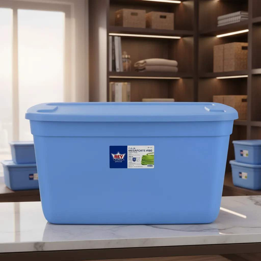Caja Organizadora Almacenamiento Megaforte 120 Lts Reyplast - Imagen 5