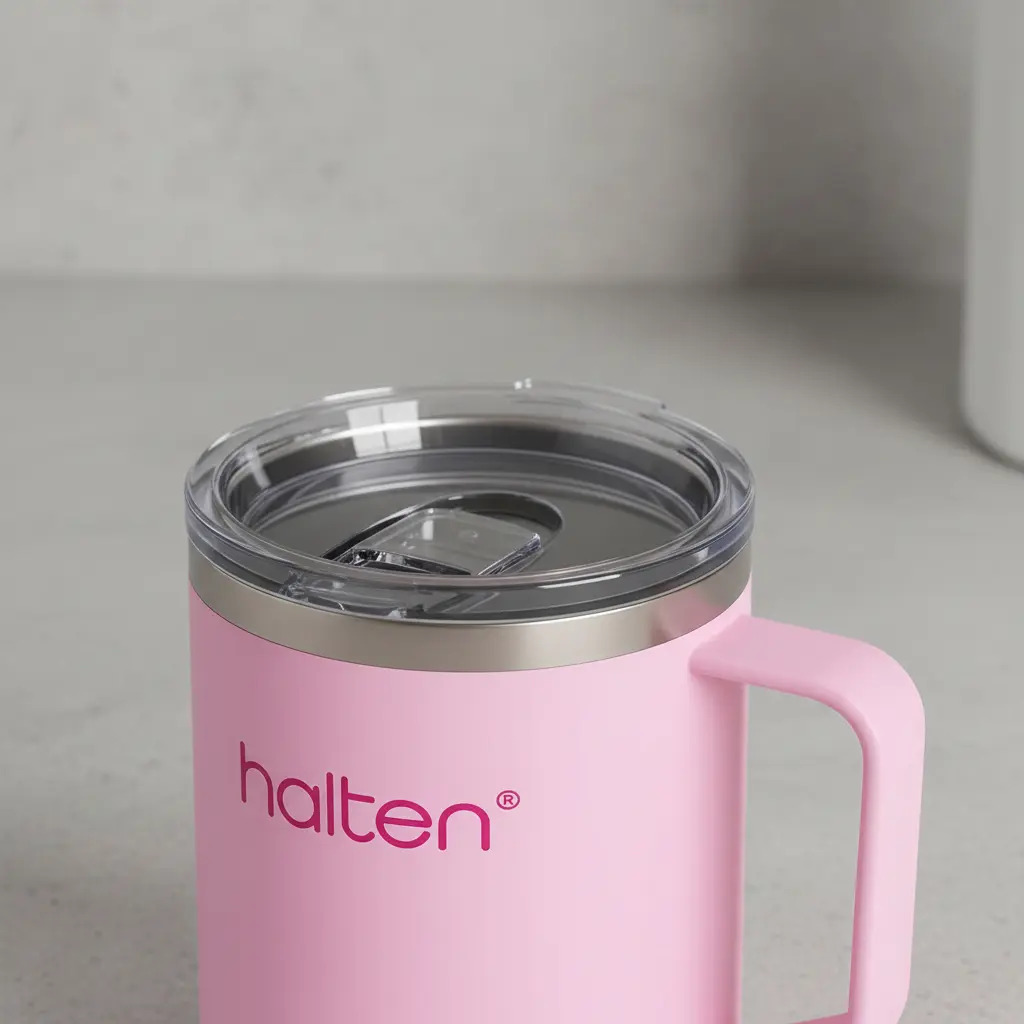 Termo Mug Cafe Funny Acero Inoxidable Halten 450ml - Imagen 5