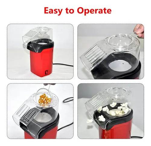 Maquina Eléctrica Para Cabritas Palomitas De Maiz Sin Aceite - Imagen 5