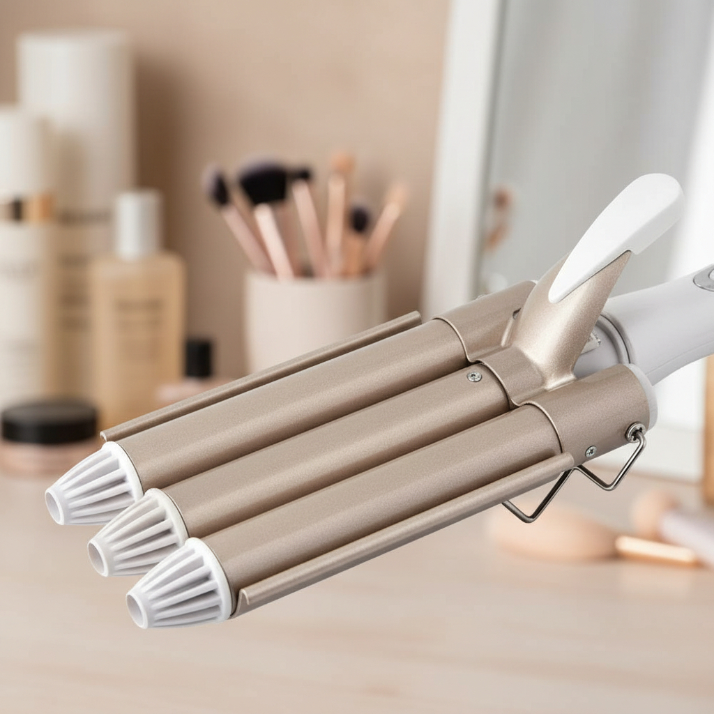 Ondulador Rizador De Pelo Profesional Triple - Imagen 16