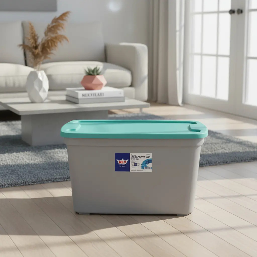 Caja Organizadora Almacenamiento Megaforte 75 Litros