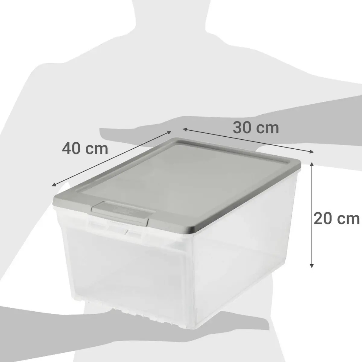 Caja Organizadora Zapatera Multiusos Luxor 15 Lts Reyplast - Imagen 10