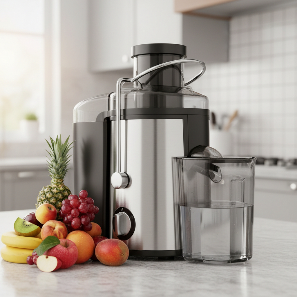 Extractor De Jugo Eléctrico Ackiliss 600w Plateado/negro - Imagen 5