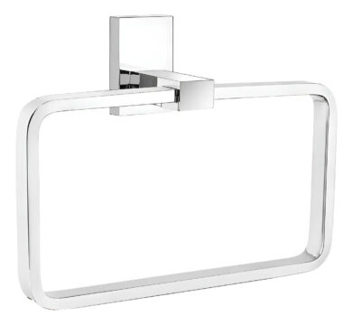 Moderno Toallero Ganchera Percha Colgador Cromo Modelo Taff