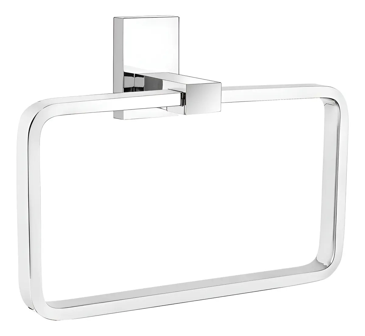 Moderno Toallero Ganchera Percha Colgador Cromo Modelo Taff