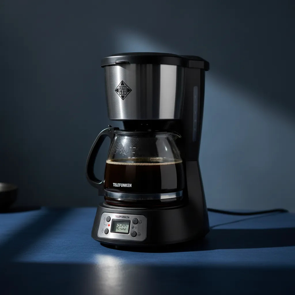 Cafetera Eléctrica Telefunken Venezia 1.5lts Digital - Imagen 3