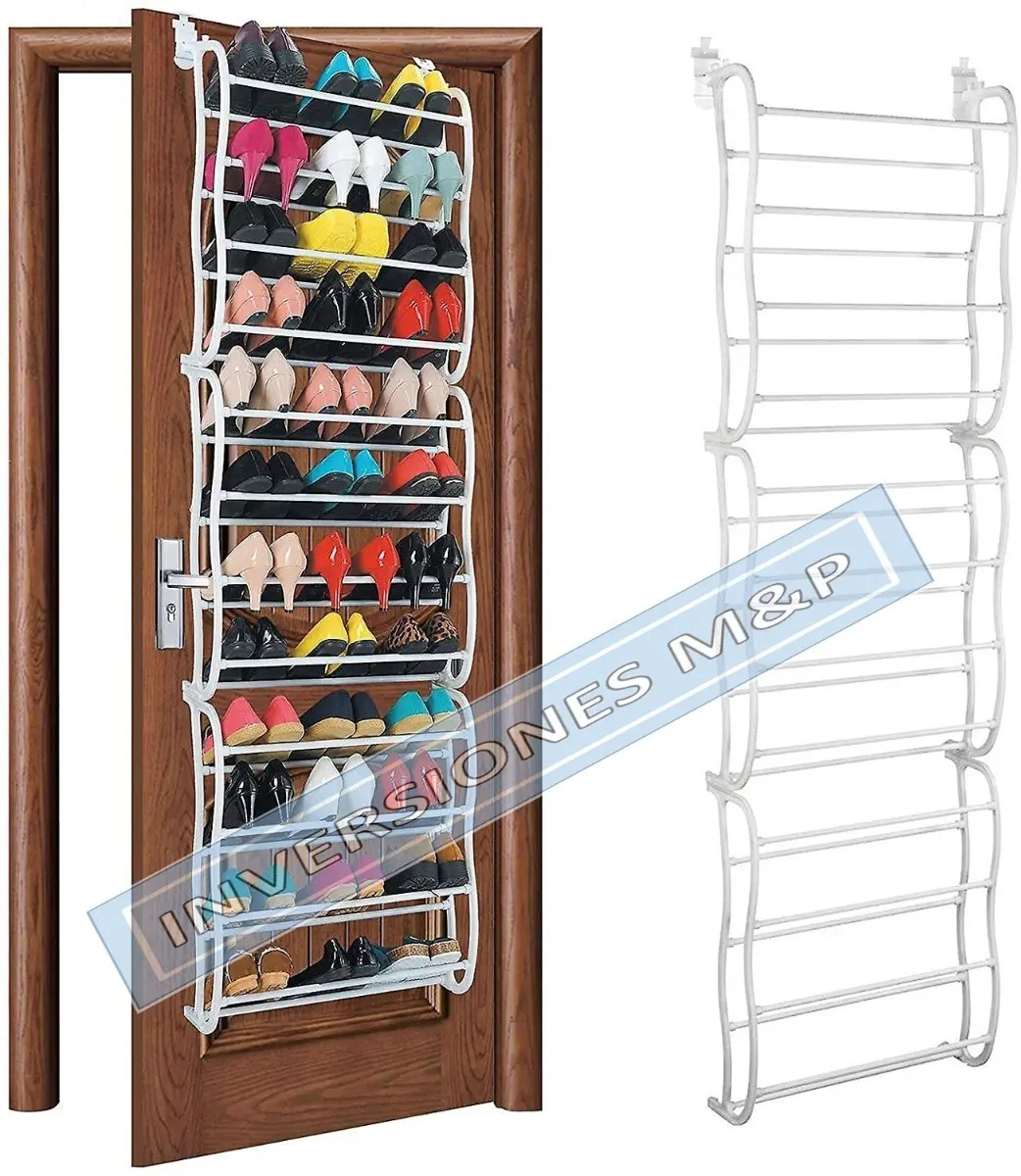 Zapatero Organizador De Zapatos Para Puertas 36 Pcs