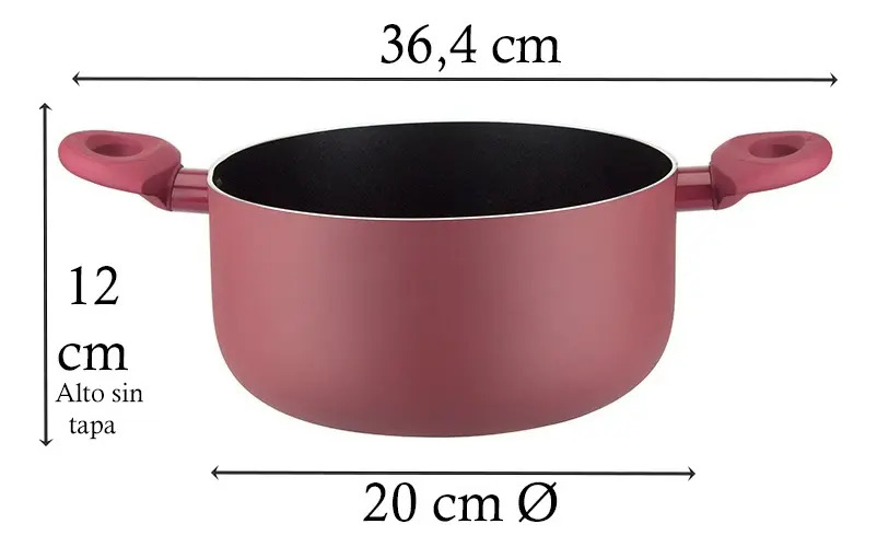 Olla Antiadherente 20 Cm Especial Induccion Spring Marmicoc - Imagen 10