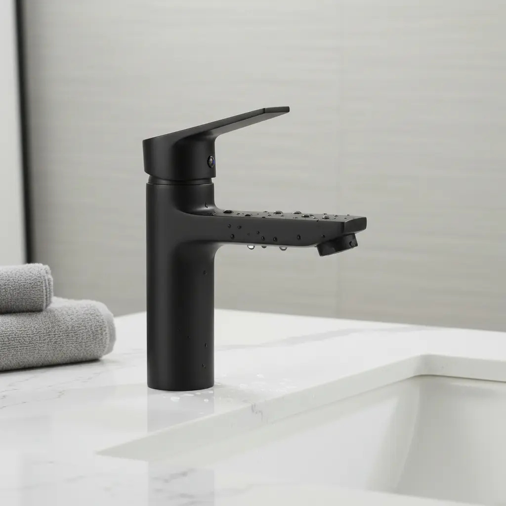Monomando Llave Grifo Lavatorio Modelo Notte Marca Taumm - Imagen 3