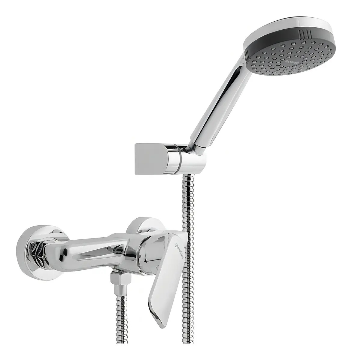 Monomando Llave Grifo Ducha Marsella Marca Stretto Cromo - Imagen 6