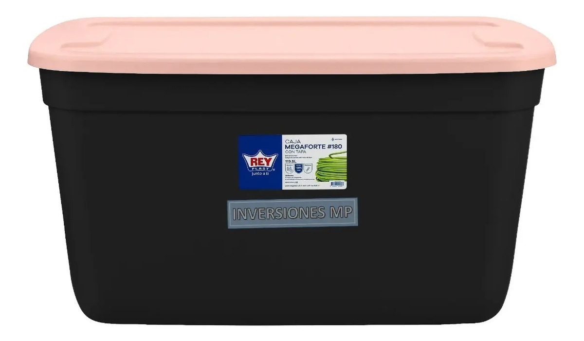 Caja Organizadora Almacenamiento Megaforte 120 Lts Reyplast - Imagen 21