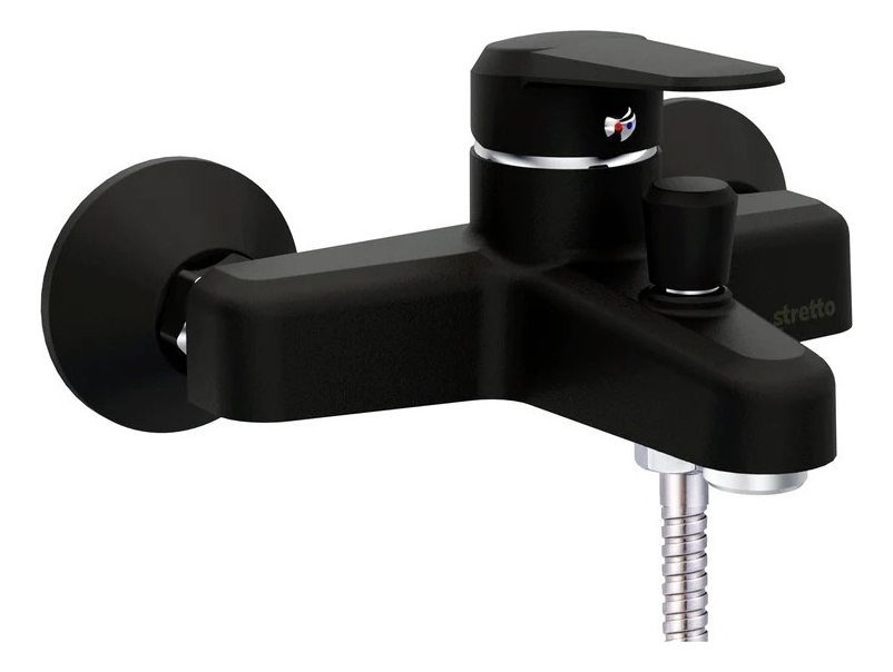 Monomando Llave Grifo Para Tina Ducha Modelo Padova Stretto - Imagen 12
