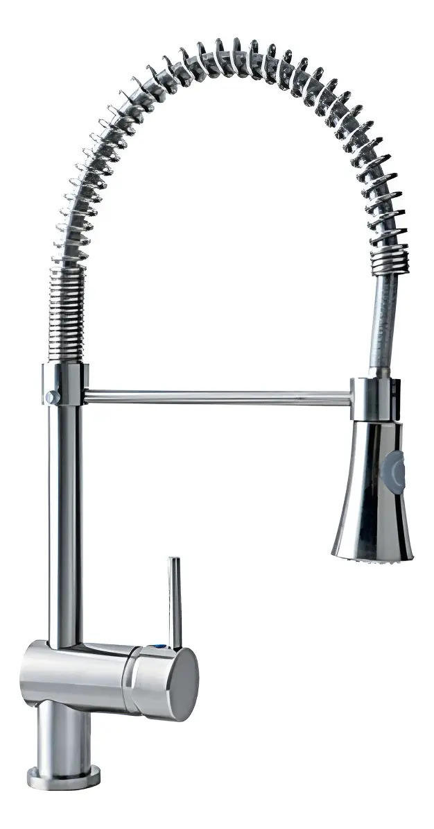 Llave Monomando Lavaplatos Vertical Profesional Taumm