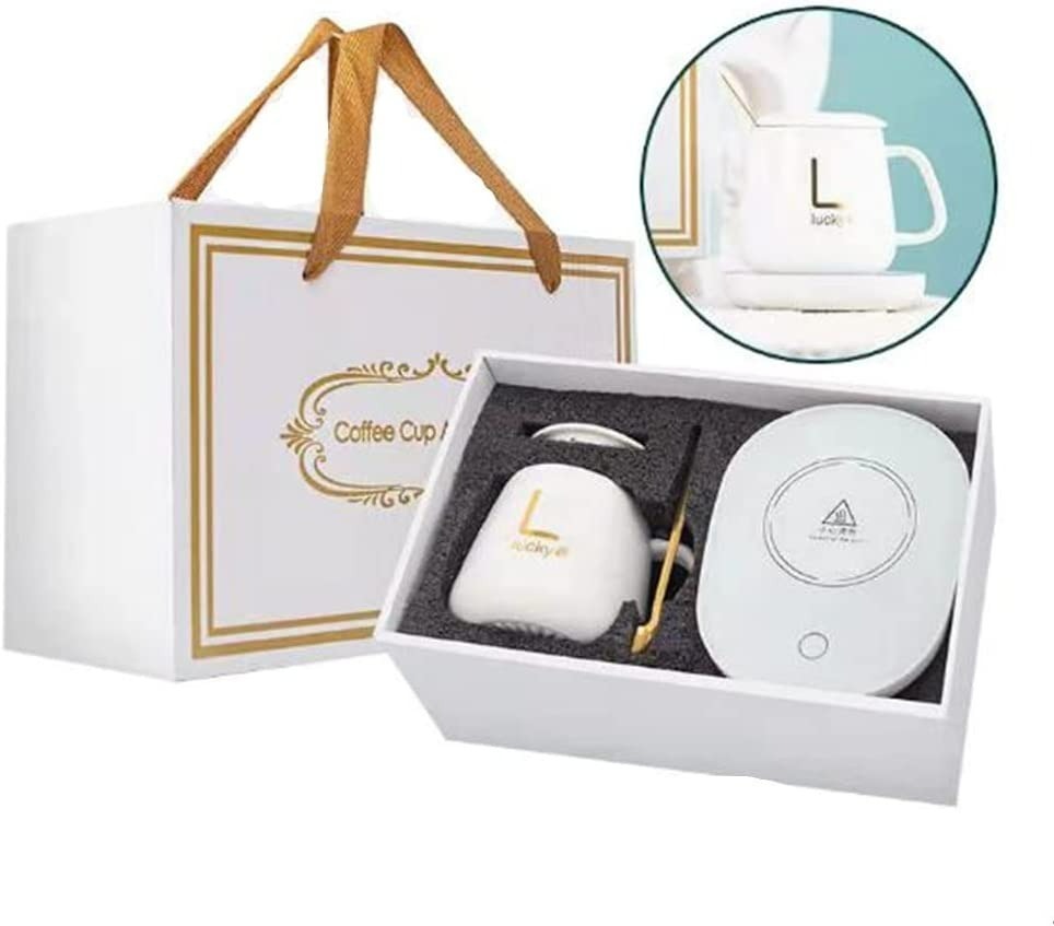 Taza Con Tapa Y Con Calentador Eléctrico Y Cuchara - Imagen 21