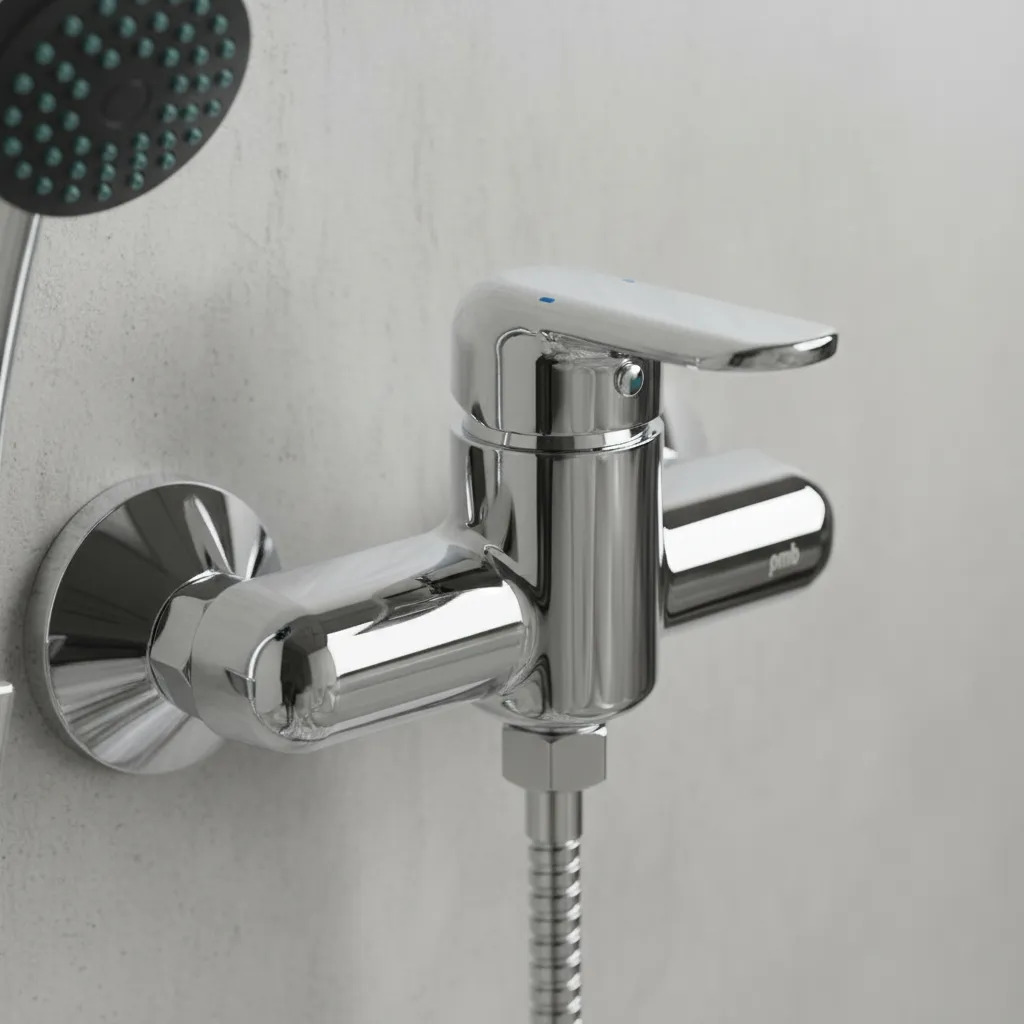 Monomando Llave Grifo Para Ducha Modelo Glasgow Pmb - Imagen 6