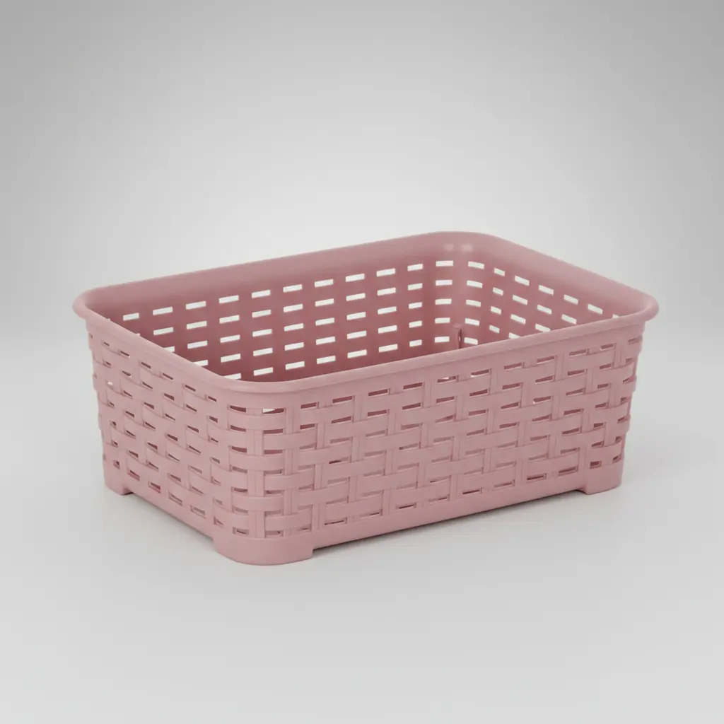 Canastilla Canasta Organizadora Multiusos Rattan 1.4 Litros - Imagen 4