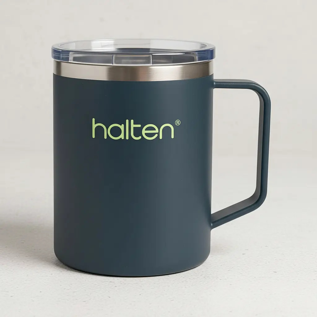Termo Mug Cafe Funny Acero Inoxidable Halten 450ml - Imagen 14