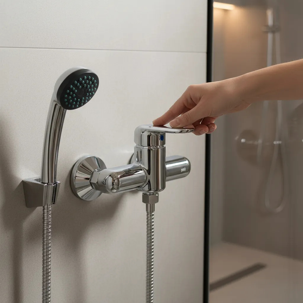 Monomando Llave Grifo Para Ducha Modelo Glasgow Pmb - Imagen 5