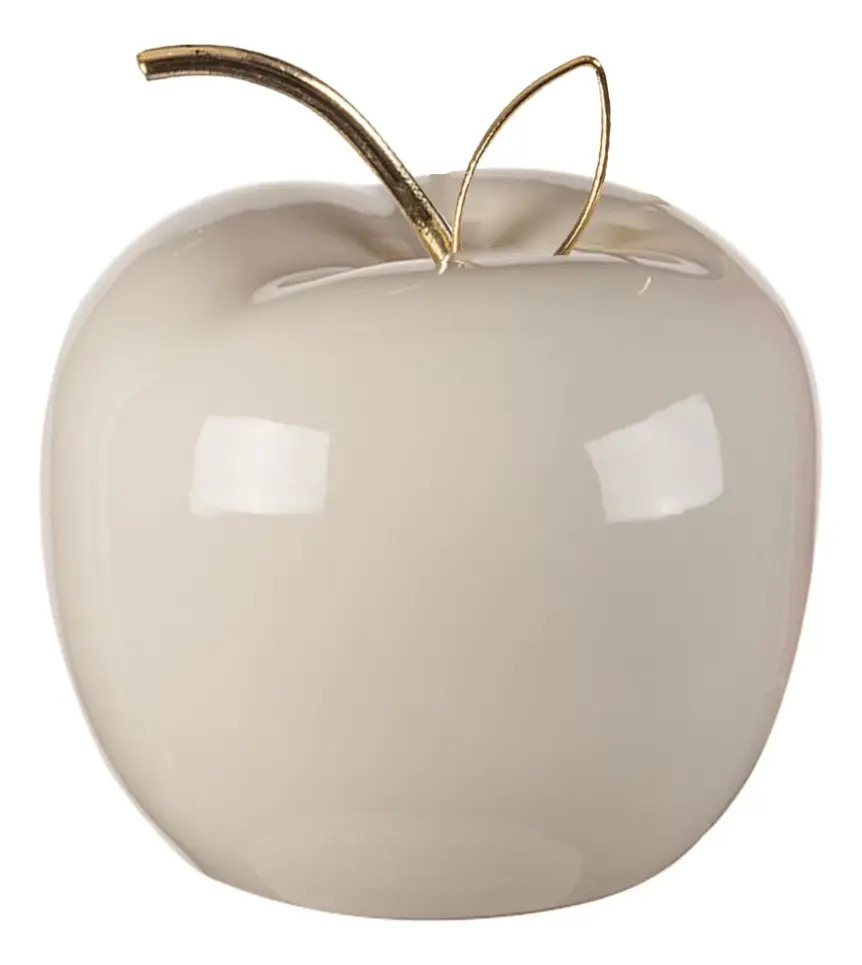 Escultura Frutal Figura Decorativa Manzana - Imagen 2