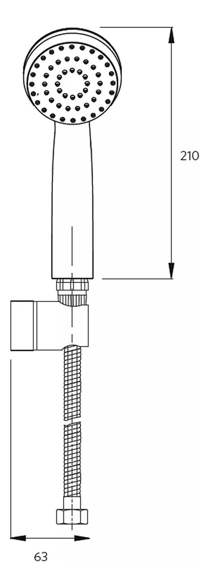 Monomando Llave Grifo Ducha Modelo Carmina Stretto Cromo - Imagen 6