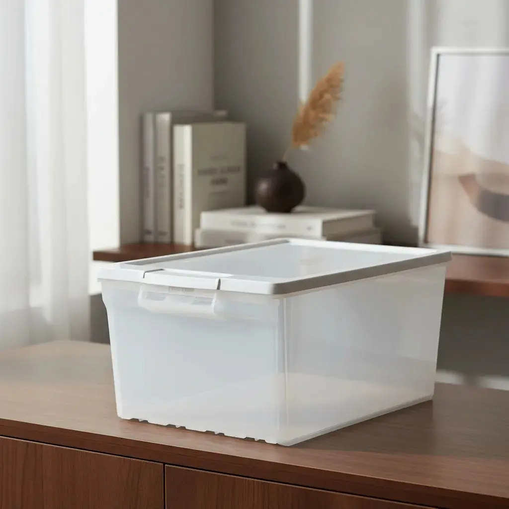 Caja Organizadora Zapatera Modelo Luxor 12 Litros Reyplast - Imagen 3