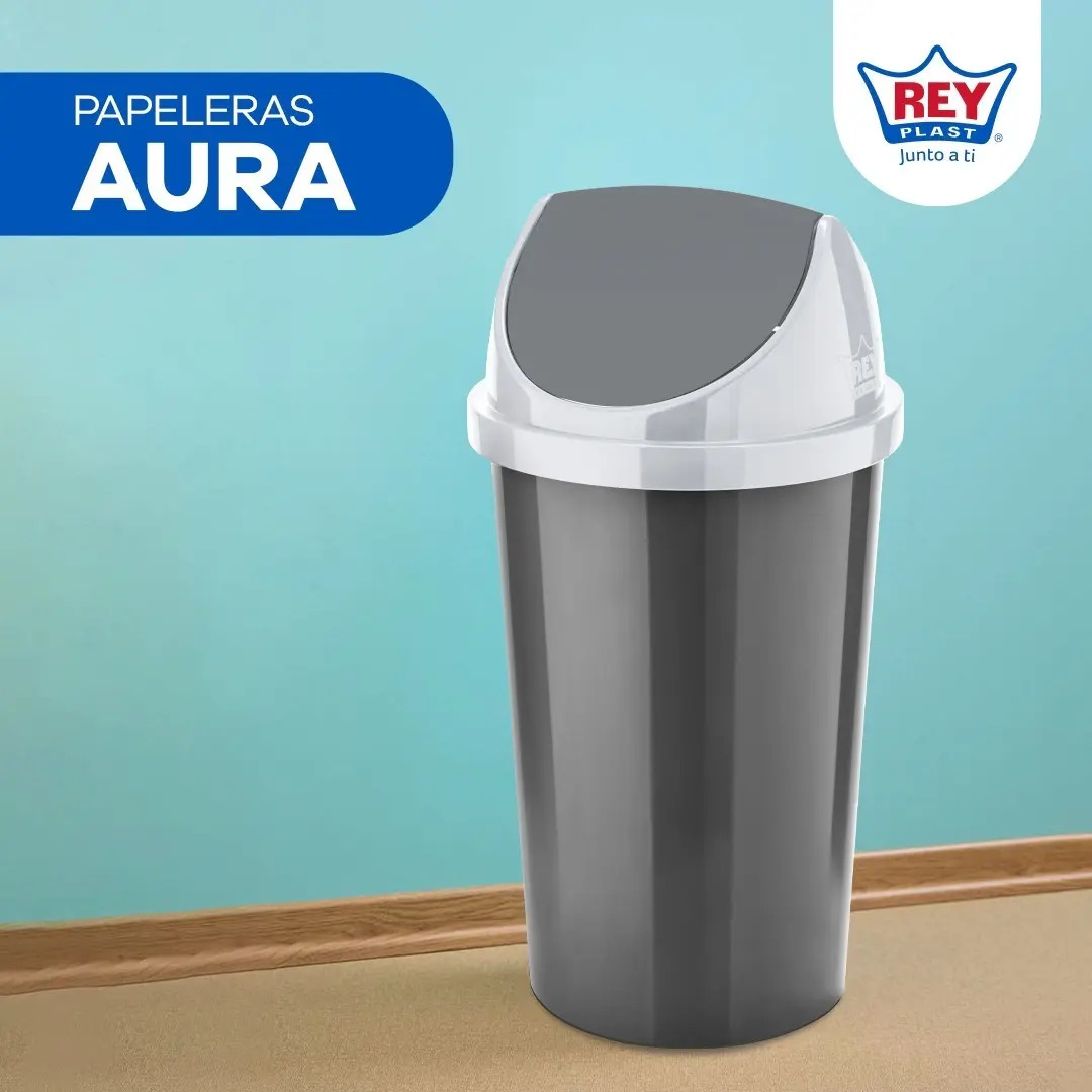 Basurero Papelero Vaiven Gigante Modelo Aura 45l - Imagen 5