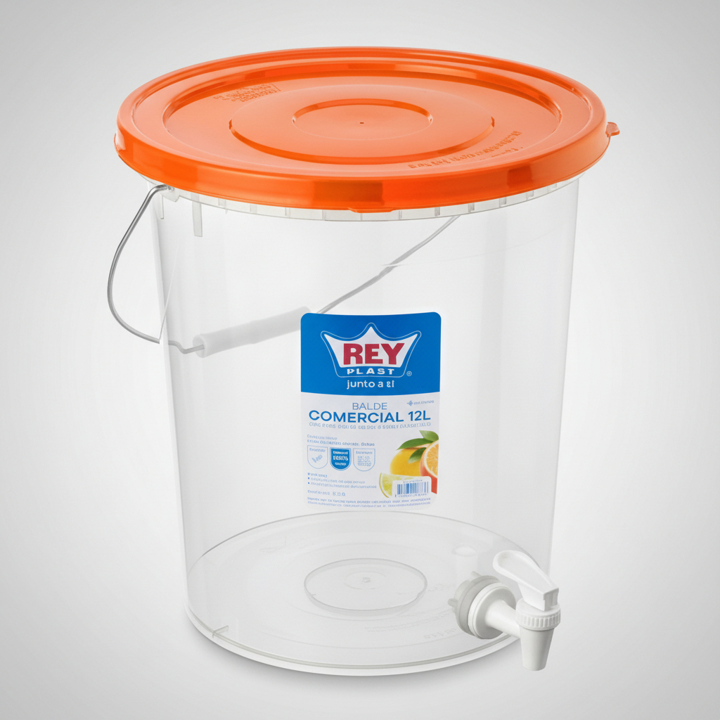 Balde Dispensador Contenedor Comercial Con Grifo Caño 12 Lts - Imagen 13