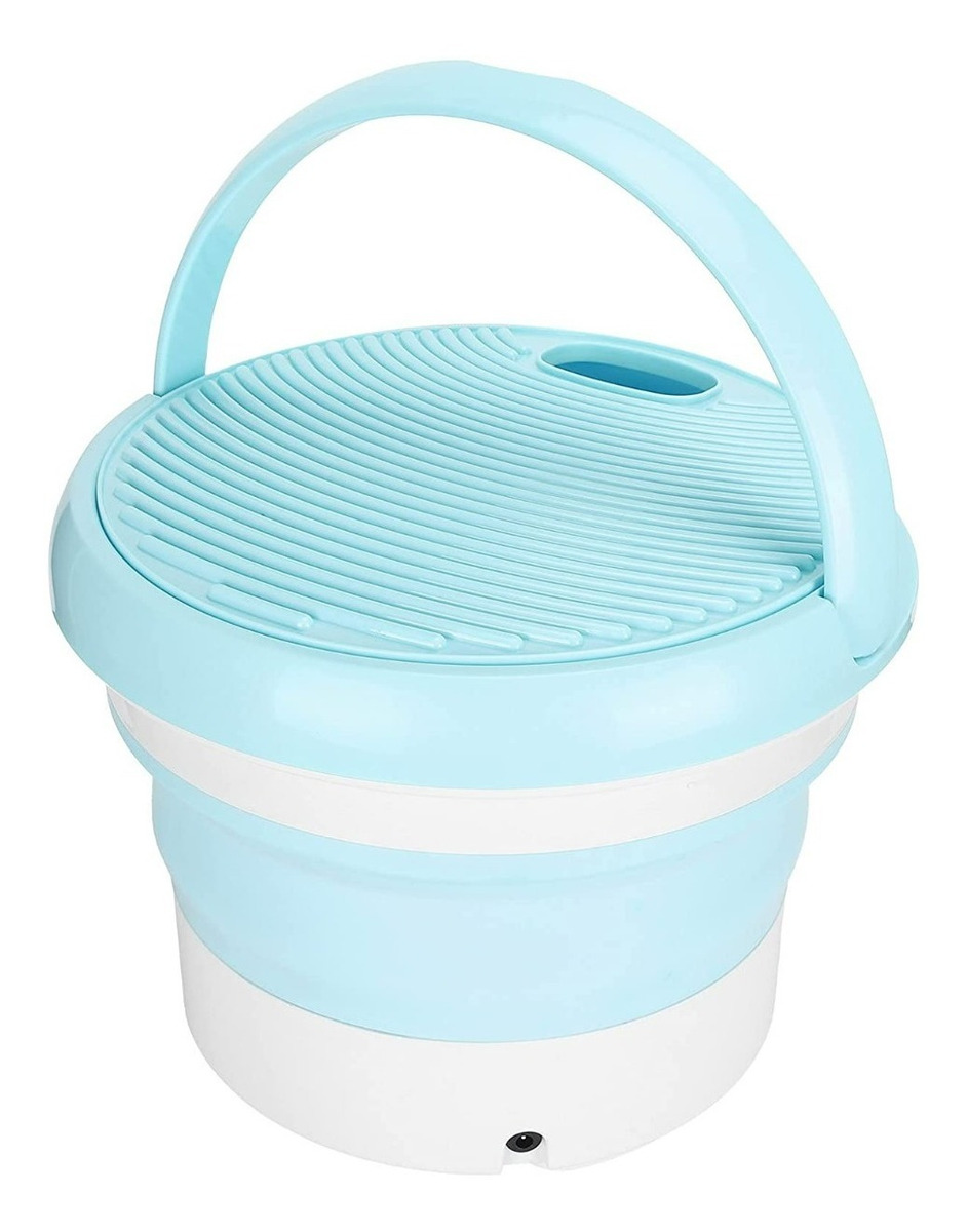 Mini Lavadora Plegable Portatil Ultrasonica Ropa Liviana - Imagen 22