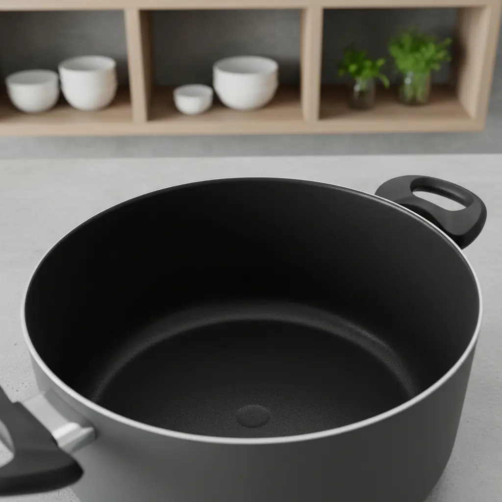 Olla Cacerola Gourmet Antiadherente Aluminio Fantuzzi 26cm - Imagen 2