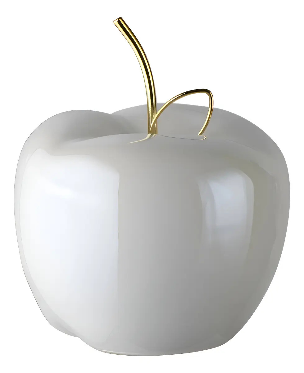 Escultura Frutal Figura Decorativa Manzana