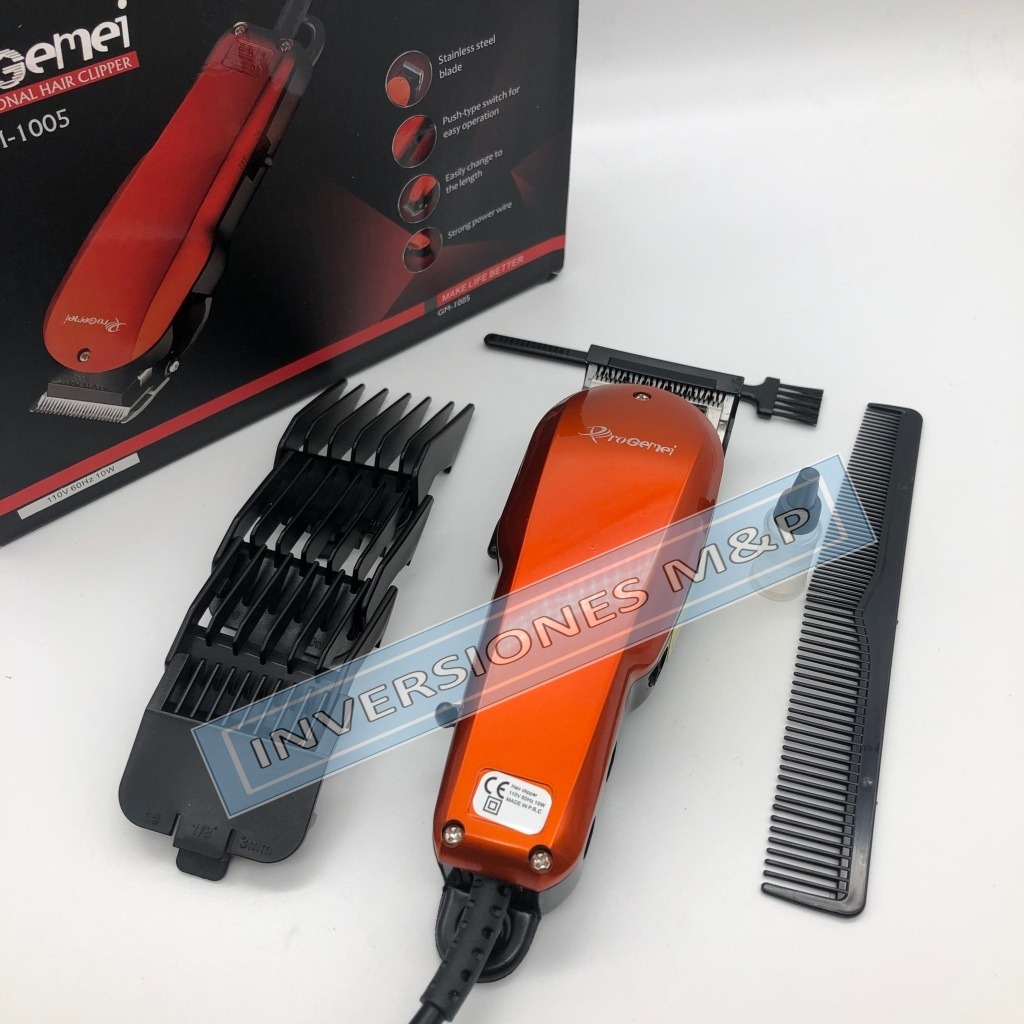 Cortadora De Pelo Profesional Nueva Gm-1005 - Imagen 4