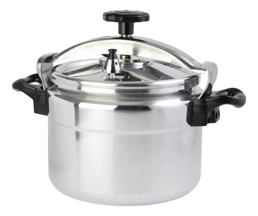 Olla A Presion De Aluminio 10 Lts Comprezzo Marca Fantuzzi