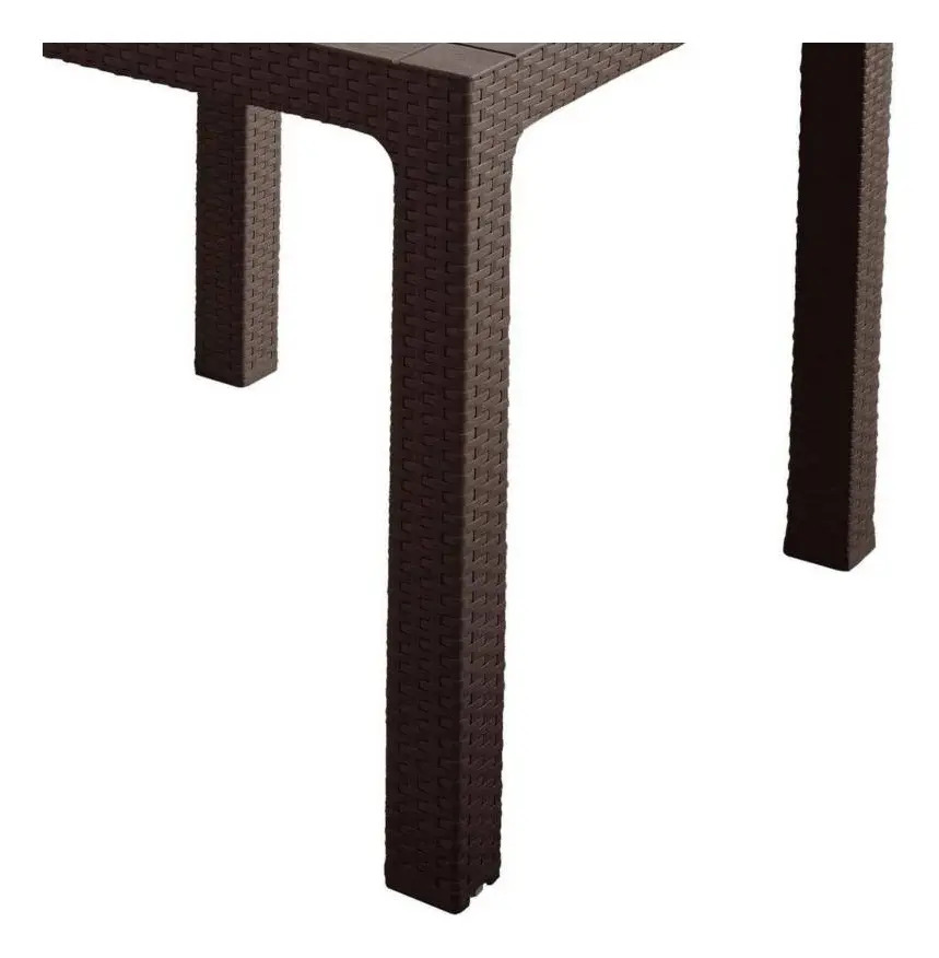Mesa 80x80 Para Cafe Comedor Oficina Cocina Marca Reyplast - Imagen 6