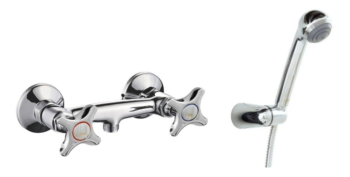 Combinación Llave Grifo Para Ducha Exterior Marca Fas