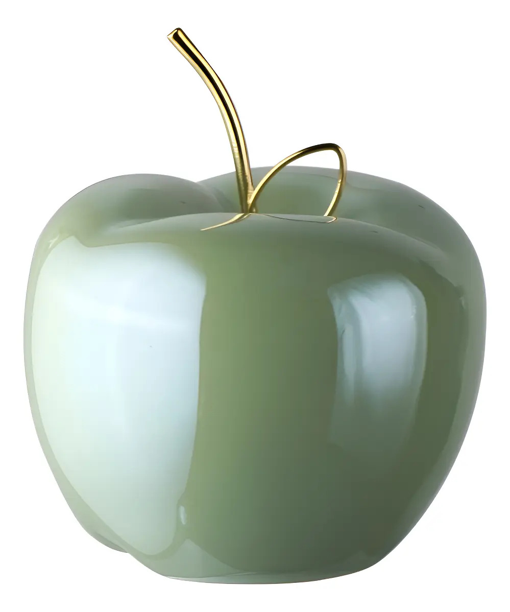 Escultura Frutal Figura Decorativa Manzana - Imagen 7