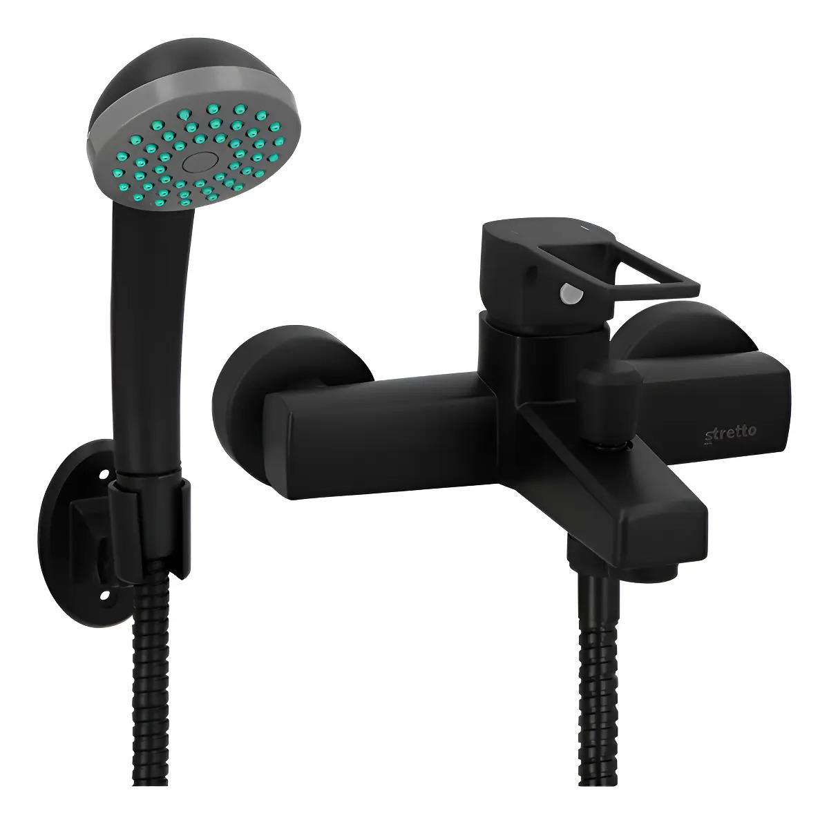 Monomando Llave Grifo Para Tina Ducha Modelo Alatri Stretto
