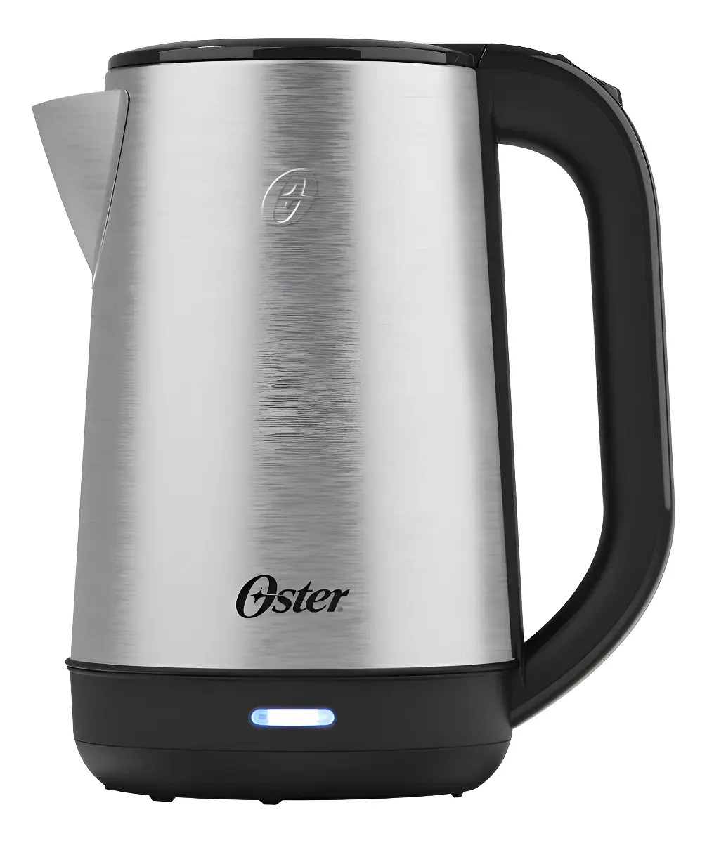 Hervidor Rápido Acero Inoxidable 2l Oster Con Luz Led 1850w
