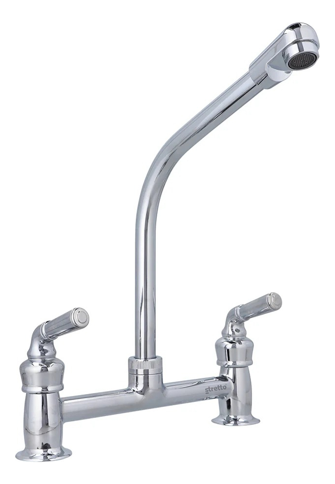 Combinación Llave Grifo Lavaplatos Fregadero Sibari Stretto - Imagen 2