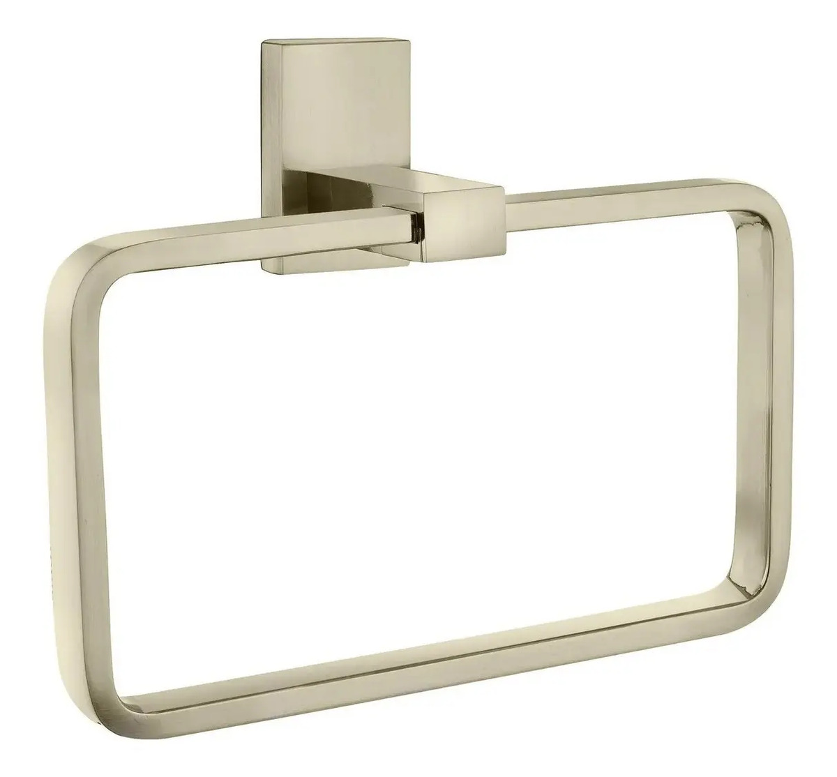 Moderno Toallero Ganchera Percha Colgador Niquel Modelo Taff