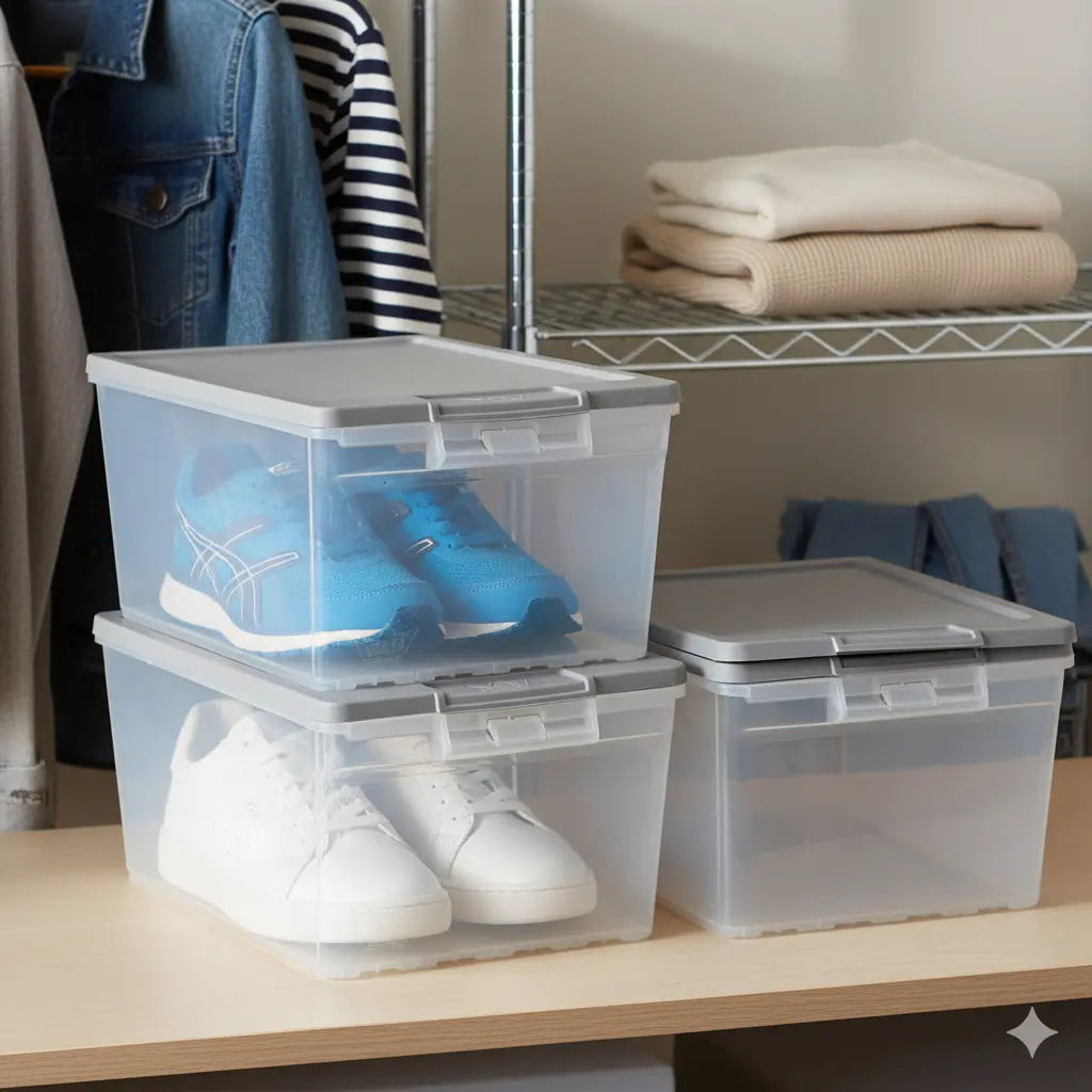 Caja Organizadora Zapatera Multiusos Luxor 15 Lts Reyplast - Imagen 5