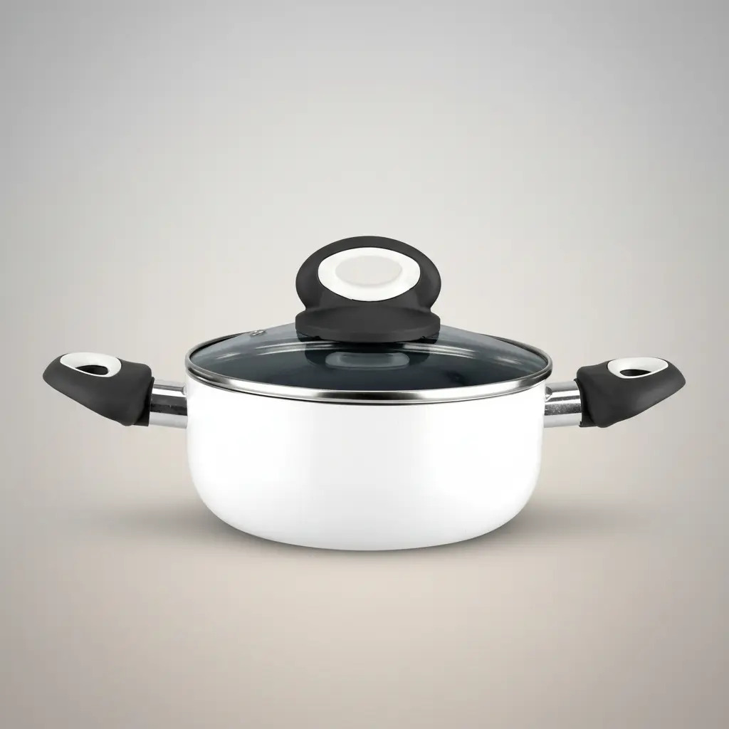 Olla Magefesa De 18 Cm Mod Antartida Color Blanco - Imagen 4