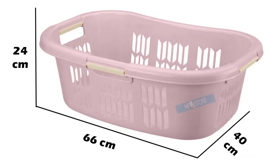 Cesto Canasto De Ropa Anatomico 40l Antes/después Del Lavado - Imagen 8